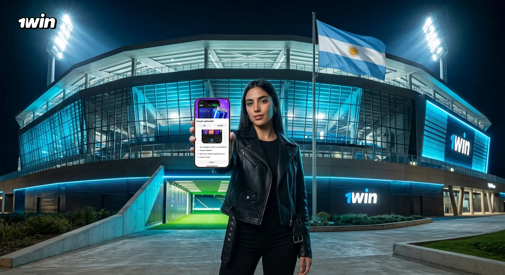 Instalación del APK de 1win en Android